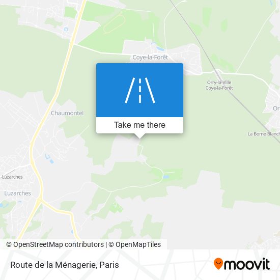 Route de la Ménagerie map