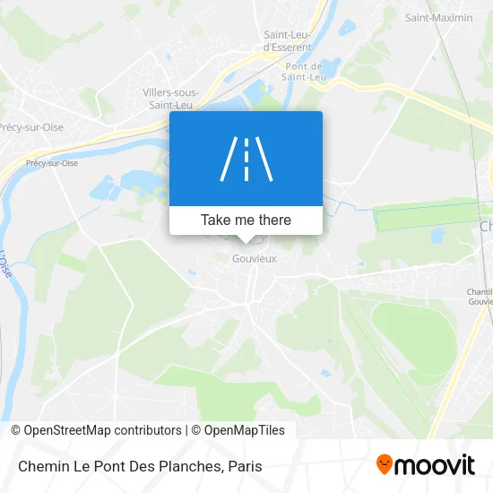 Chemin Le Pont Des Planches map