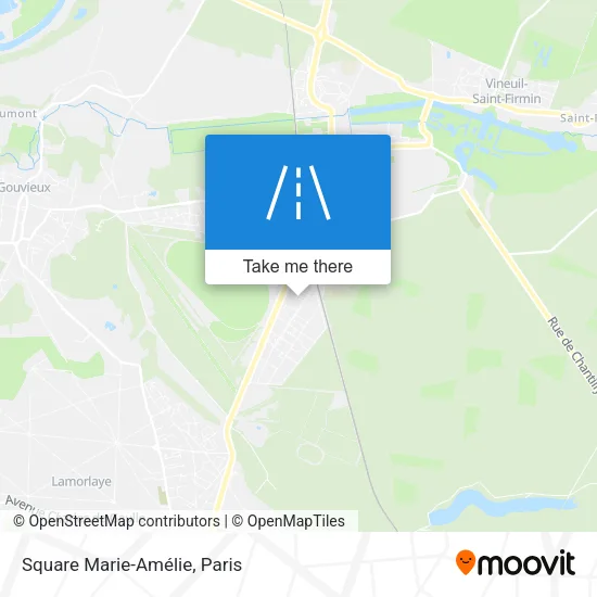 Mapa Square Marie-Amélie
