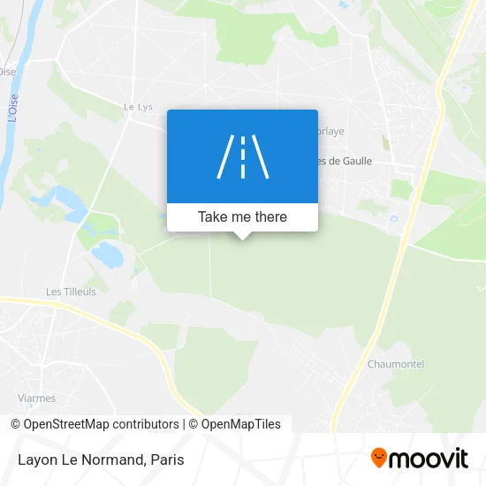 Layon Le Normand map