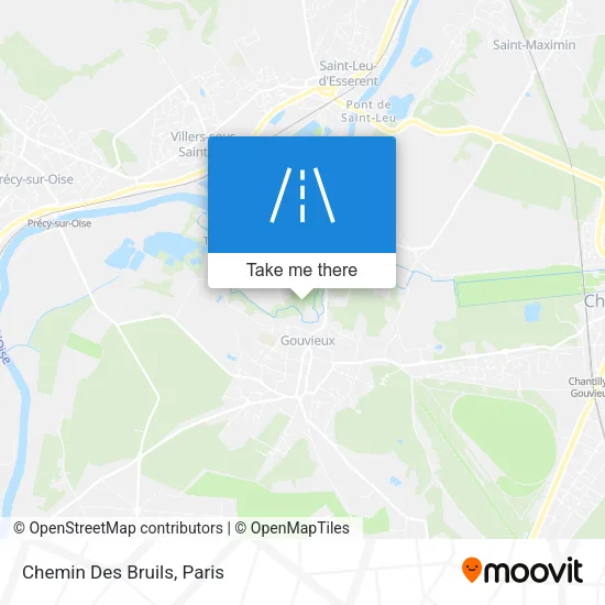 Chemin Des Bruils map