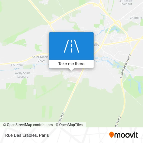 Rue Des Erables map