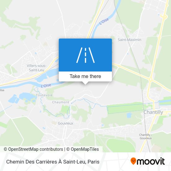 Chemin Des Carrières À Saint-Leu map