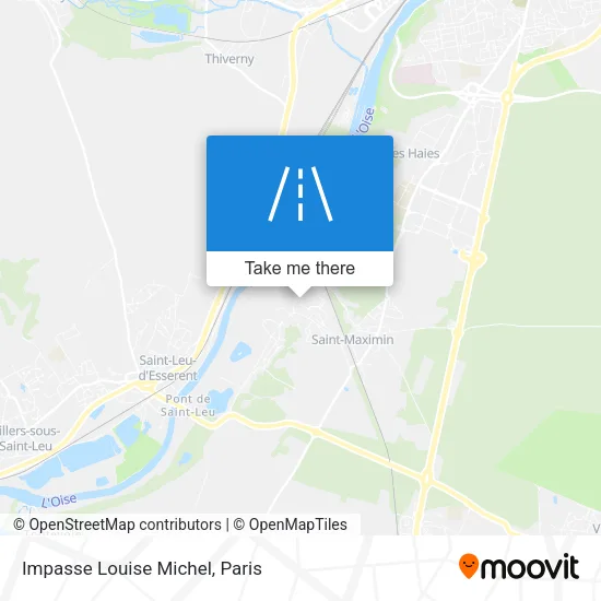 Impasse Louise Michel map