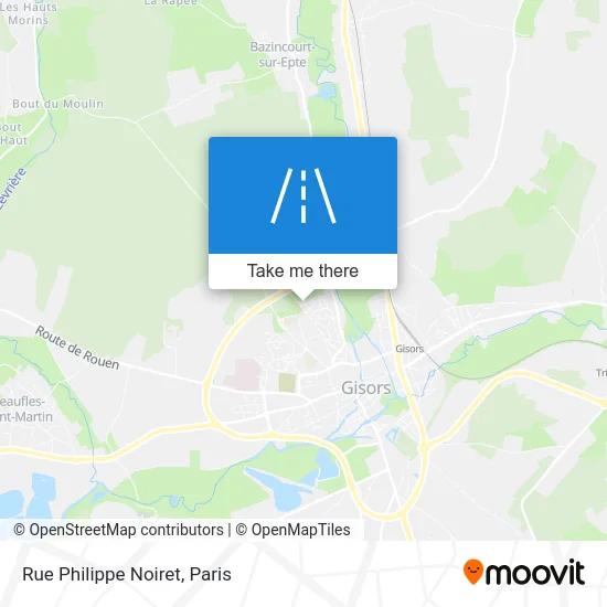 Rue Philippe Noiret map
