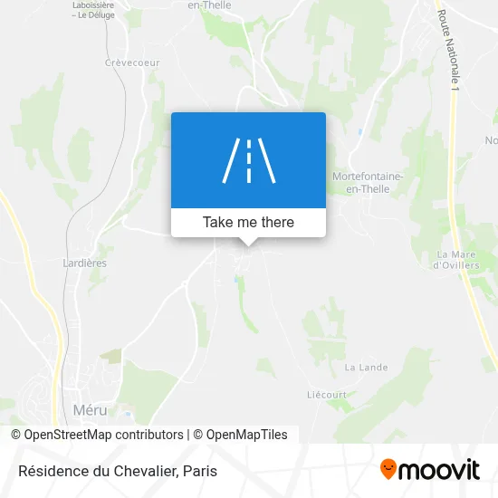 Résidence du Chevalier map