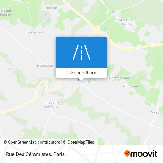 Rue Des Céramistes map