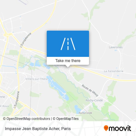 Impasse Jean Baptiste Acher map