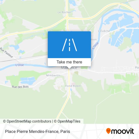 Place Pierre Mendès-France map