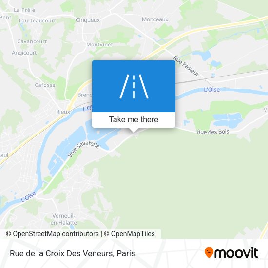 Rue de la Croix Des Veneurs map