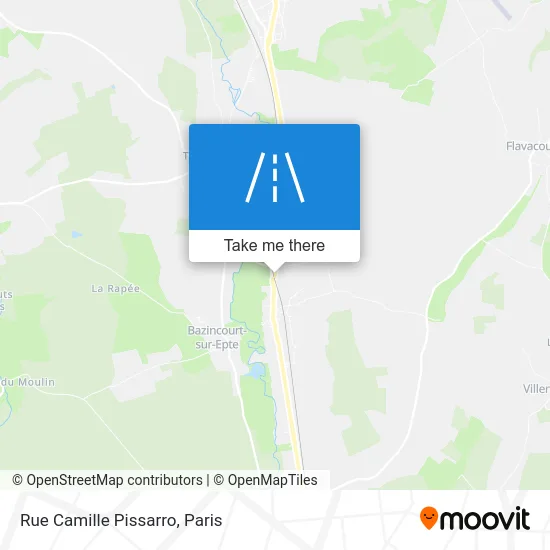 Rue Camille Pissarro map