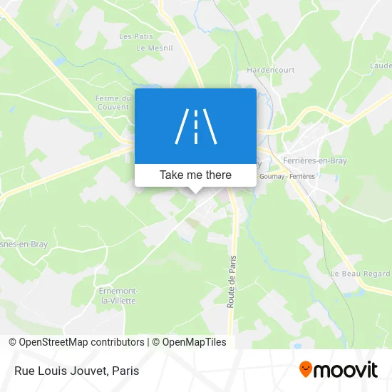 Rue Louis Jouvet map