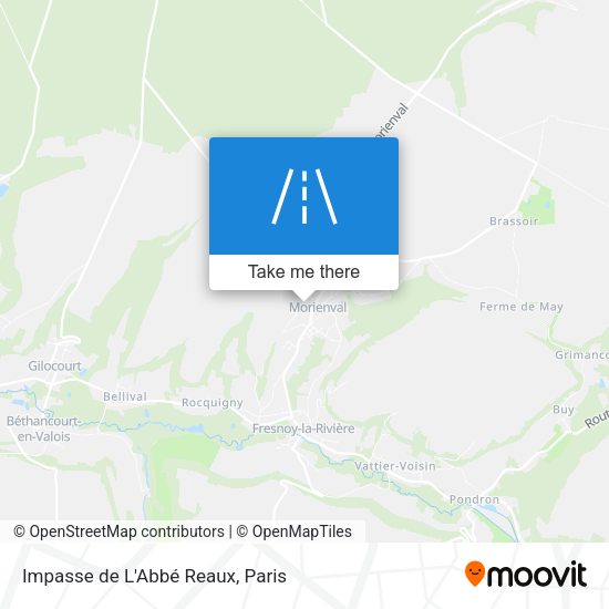 Impasse de L'Abbé Reaux map