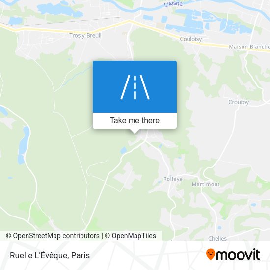 Ruelle L'Évêque map