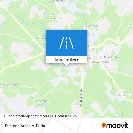 Rue de L'Aulnaie map