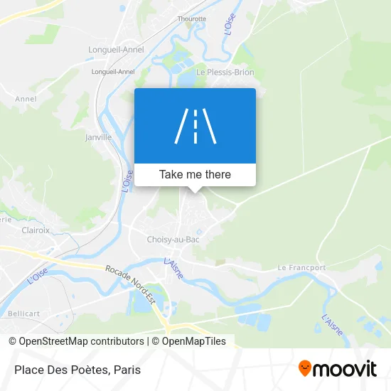Place Des Poètes map