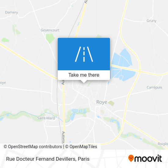 Rue Docteur Fernand Devillers map