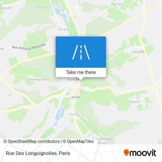 Rue Des Longuignolles map