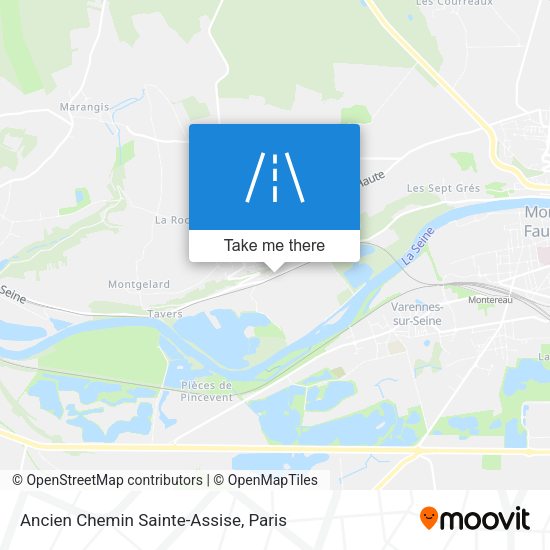 Ancien Chemin Sainte-Assise map