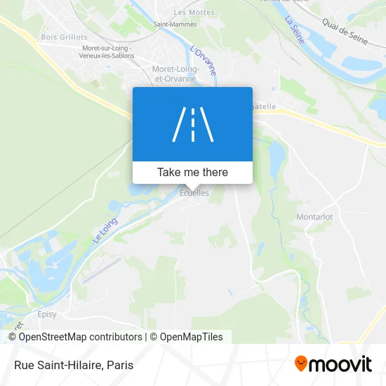Rue Saint-Hilaire map