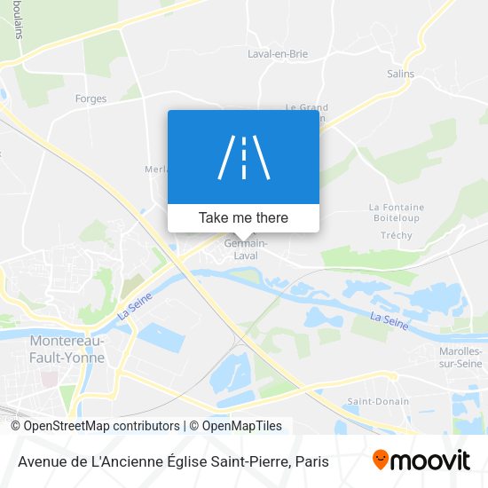 Avenue de L'Ancienne Église Saint-Pierre map