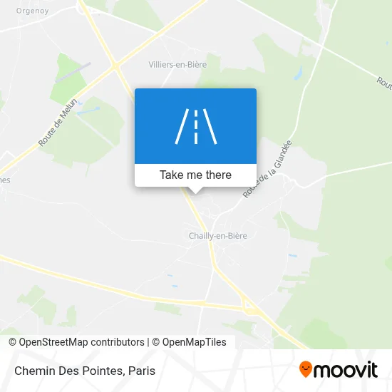 Chemin Des Pointes map