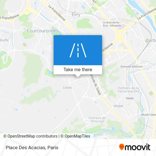 Place Des Acacias map