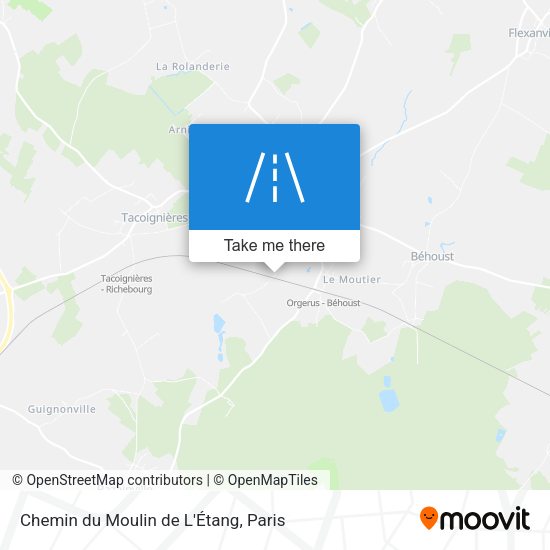 Chemin du Moulin de L'Étang map