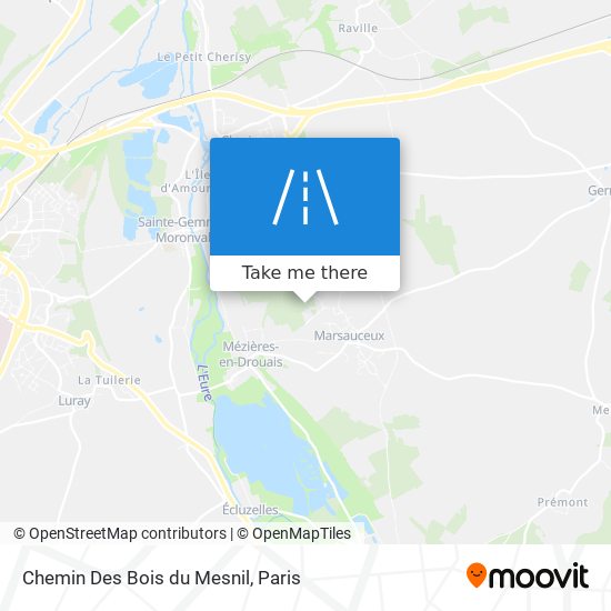 Chemin Des Bois du Mesnil map