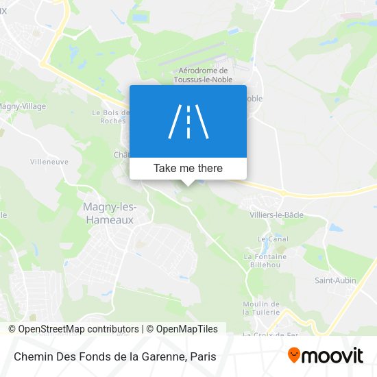 Chemin Des Fonds de la Garenne map