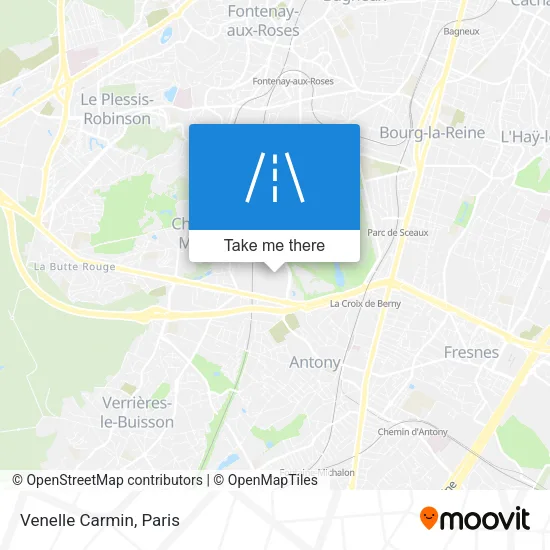 Venelle Carmin map