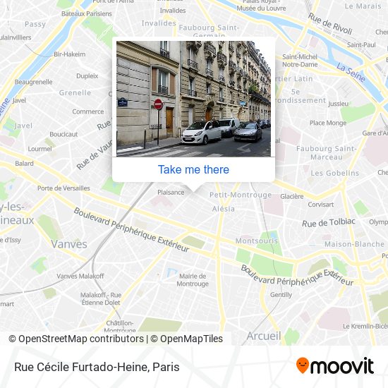 Rue Cécile Furtado-Heine map