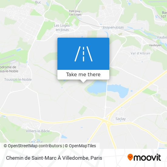 Chemin de Saint-Marc À Villedombe map