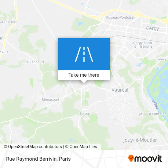 Rue Raymond Berrivin map