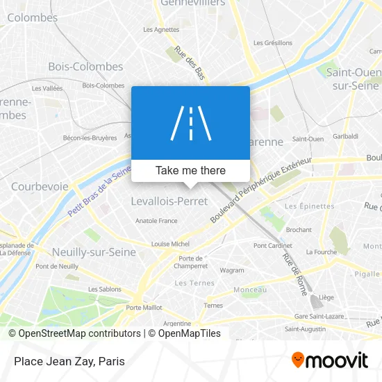 Place Jean Zay map