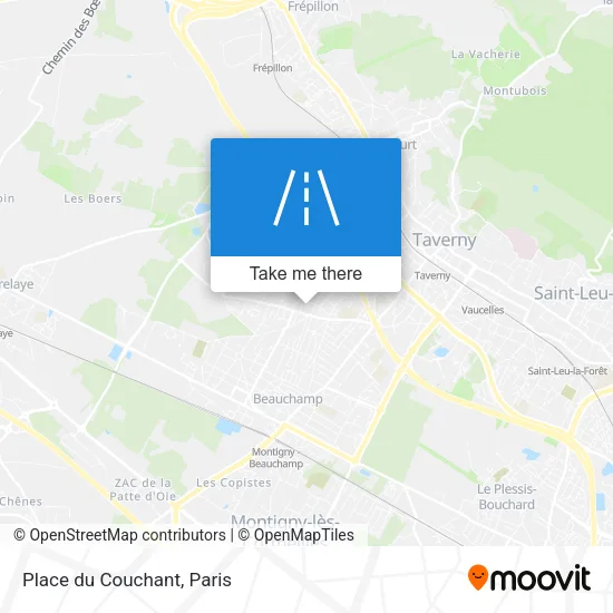 Place du Couchant map