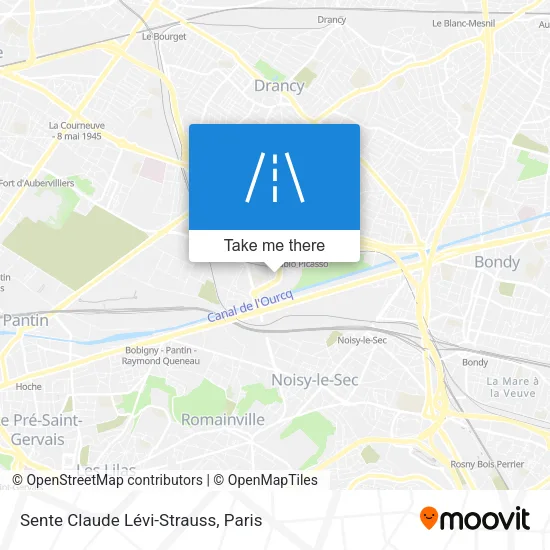 Sente Claude Lévi-Strauss map