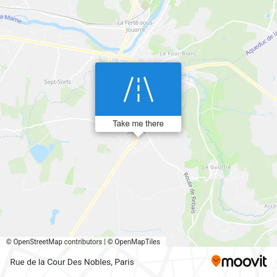 Rue de la Cour Des Nobles map