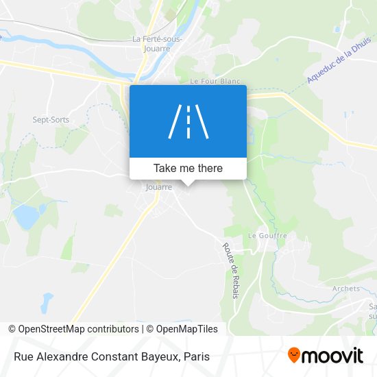 Rue Alexandre Constant Bayeux map