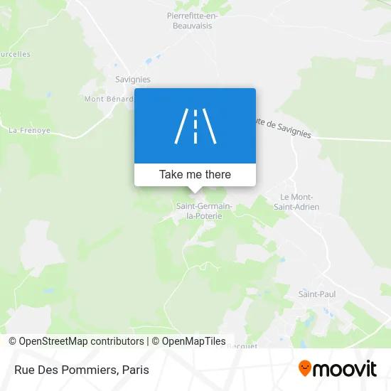 Rue Des Pommiers map