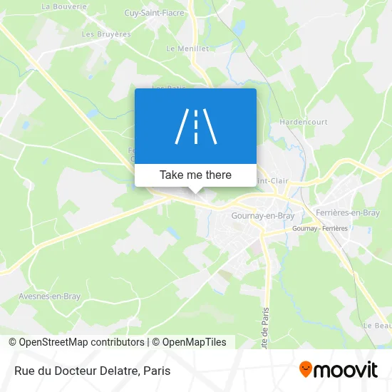 Rue du Docteur Delatre map