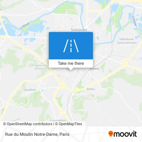 Rue du Moulin Notre-Dame map