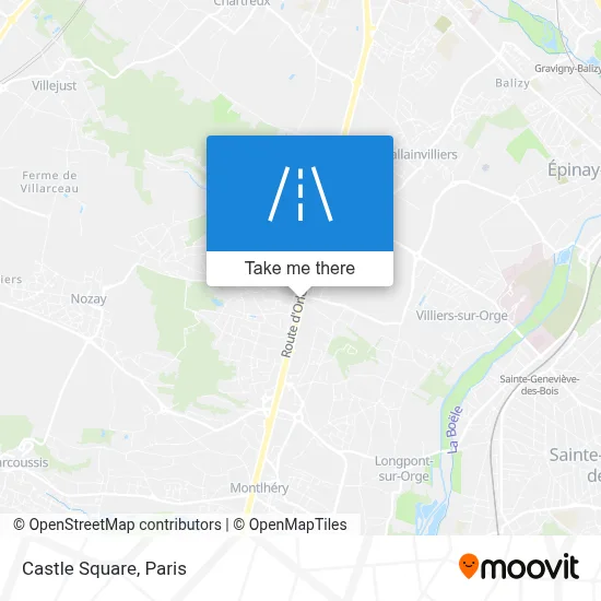 Place du Château map