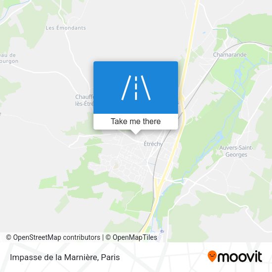 Impasse de la Marnière map