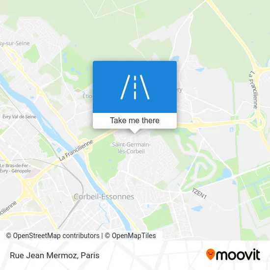 Rue Jean Mermoz map