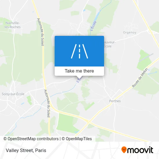 Rue de la Vallée map