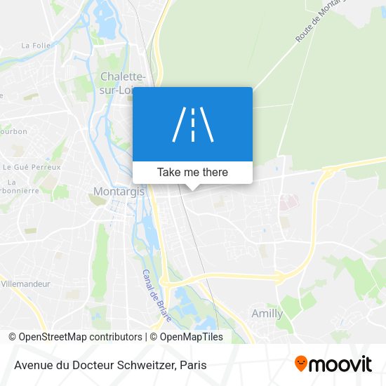 Avenue du Docteur Schweitzer map