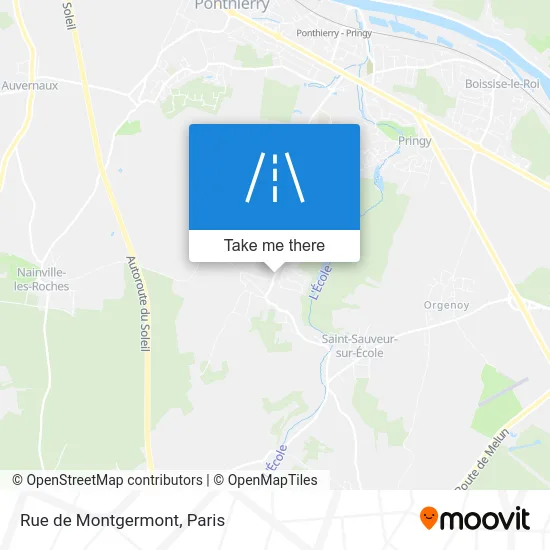 Rue de Montgermont map