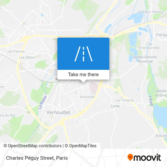 Rue Charles Péguy map