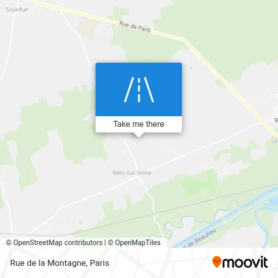 Rue de la Montagne map